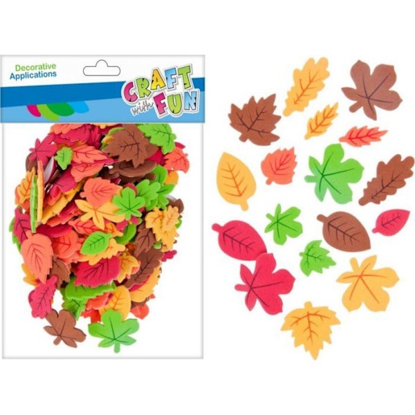 Gör det med roligt - EVA LISCJ2 - CF DEK EVA DÉKORATION HÖST FOAF 180PCS12/288