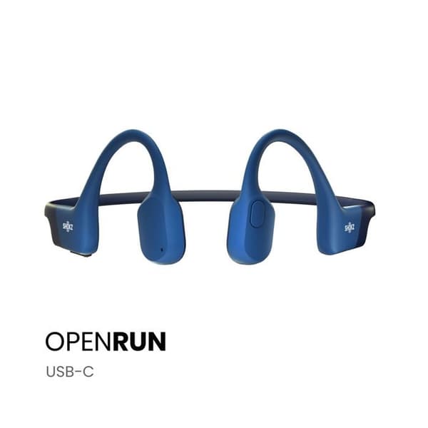 Hörlurar Shokz BENBONELED OPENRUN USB-C BLÅ Blå