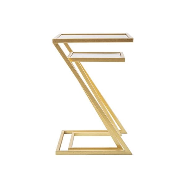 Soffbord Mauro Ferretti Z (x2) guld-