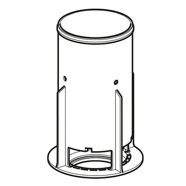 Embase för Geberit jaktmekanism för synlig cistern