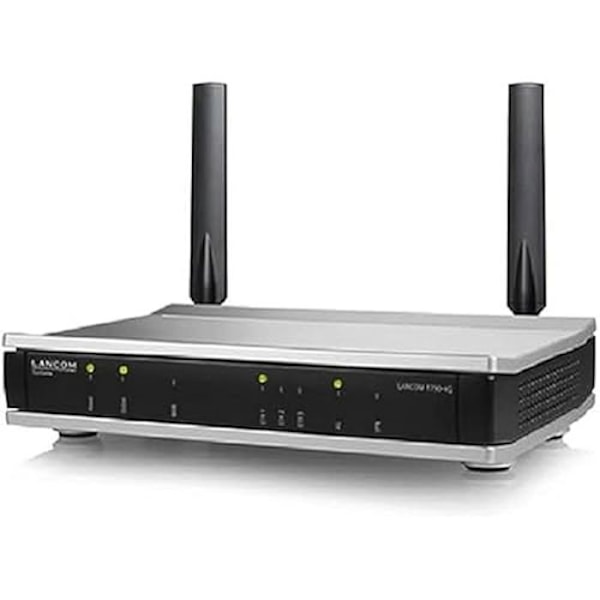 Router - LANCOM - 1790-4G+ - WWAN - 3-portars switch - Avancerad anslutning Svart, Grå