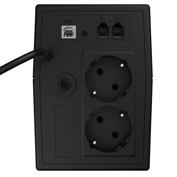 Green Cell Inverter - UPS USV 600VA - Avbrottsfri strömförsörjning Line-Interactive AVR Power Supply USB/RJ11