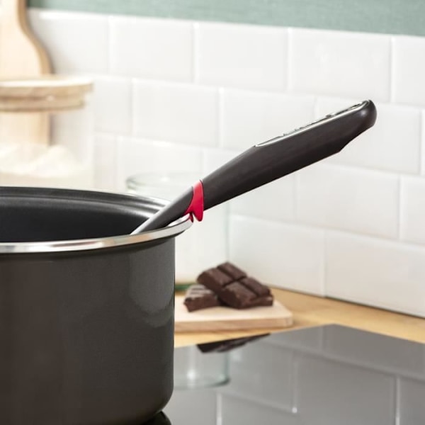 TEFAL INGENIO Crepespatel K2060914 svart och röd Svart