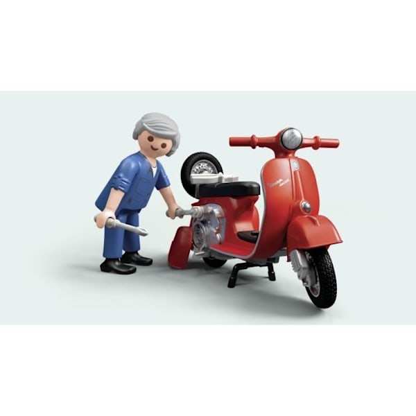 PLAYMOBIL 71620 Vespa Garage, Retrostil, 60-tal, 88 stycken, Vuxen, Klassiska bilar Flerfärgad