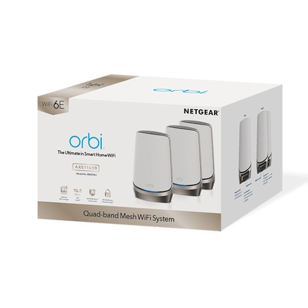NetGear Orbi RBKE963 Vit - WiFi Repeaters - Marknadsplats - Nätverk
