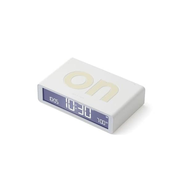 Lexon FLIP CLASSIC WHITE klockradio Designer Adrian&Jeremy Wright Vit