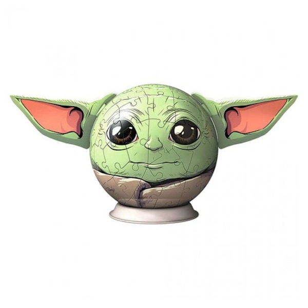 Star Wars The Mandalorian Grogu 3D-pussel - Ravensburger - 72 bitar - Från 8 år Flerfärgad