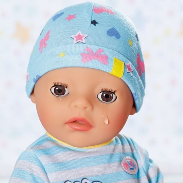 Puppa - ZAPF CREATION - BABY né Little Boy 36cm - Blå - Mixad - 0 månader+ Blå