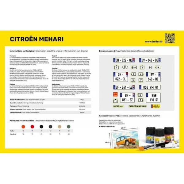 Modellbil: Citroën Mehari