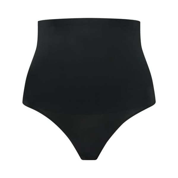 String hög midja dam Bye Bra - svart svart jag