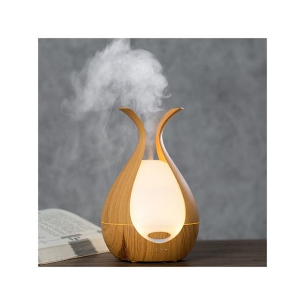 Doftspridare - Medusa - Beige - H 20 cm - 200 ml - Kall diffusion - Anpassningsbar LED Beige