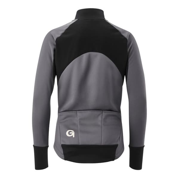 Gonso dam softshell träningsjacka kvicksilvergrå 40