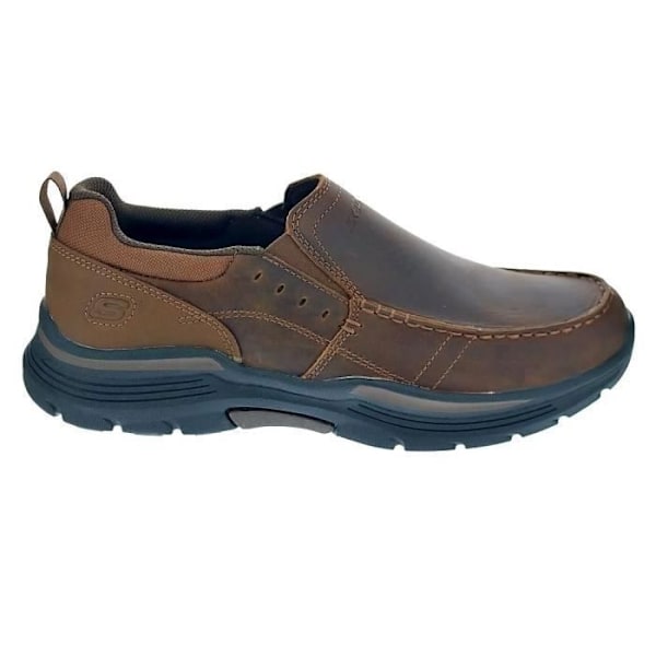 Loafers - Skechers Expended - Herr - Brun - Läder kastanj 42