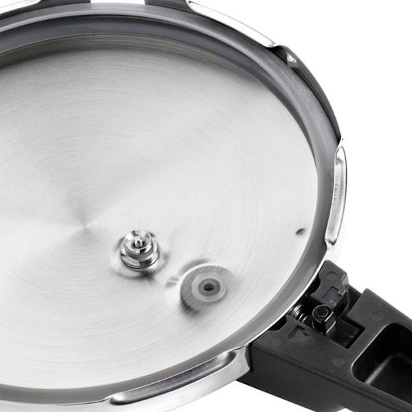 Tryckkokare - Monix - M560005 - 4 och 6L - 18/10 rostfritt stål - Alla värmekällor inklusive induktion Rostfritt stål