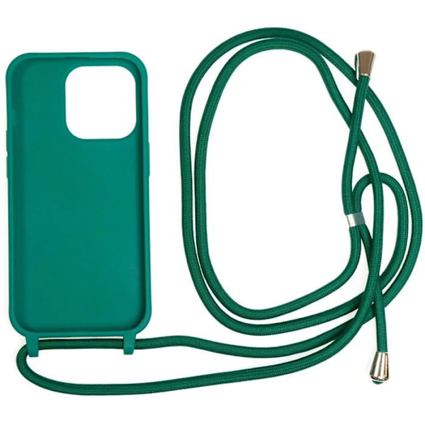 Mobil Origin Nyckelbandsfodral Mörkgrön iPhone 14 Pro