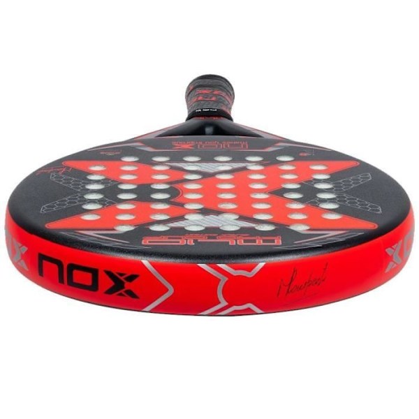 Padelracket - Nox - ML10 Pro Cup Rough Surface - Svart/Röd - En storlek - Smartstrap-system