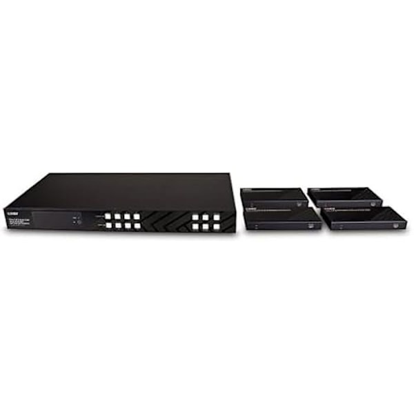Extender matrice HDBaseT - LINDY - 4K60 - 150m - HDMI - IR - RS-232 Svart