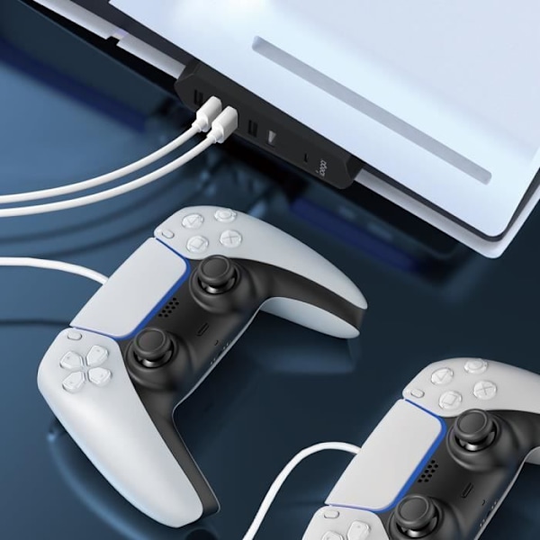 USB / USB-C-hubb för PS5 Slim / 5 Pro Multi-användning Ipega Svart