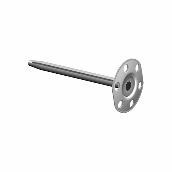 Ankare - lätt att fästa Lux element - LFIXZ2032 - FIX-FID 80, 80 mm (10 stycken) Silver slagankare