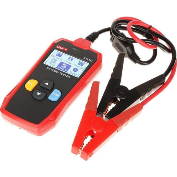 Elektrisk testare - kontinuitetstestare Uni-t - UT673A - BILBATTERI TESTARE