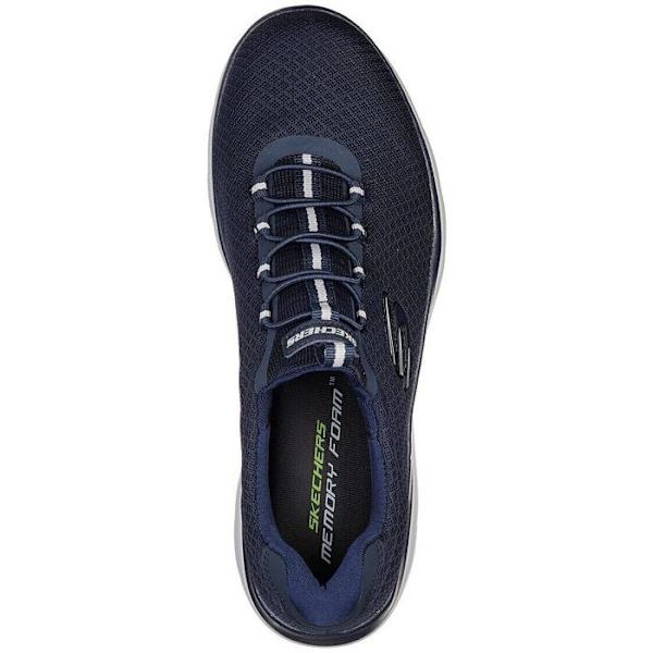 Skechers Summits Syntetisk promenadsko för män Blå 43