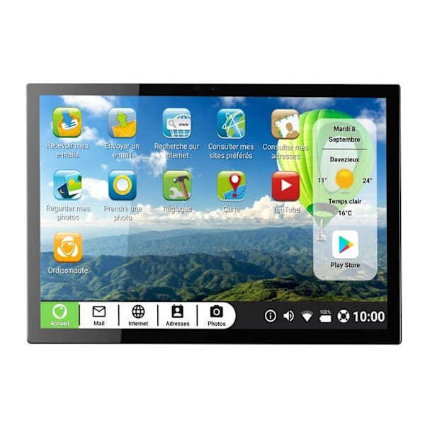 Tablet - ORDISSIMO - CELIA - 10,1 tum - Octo-Core SC9863A - 64 GB lagring