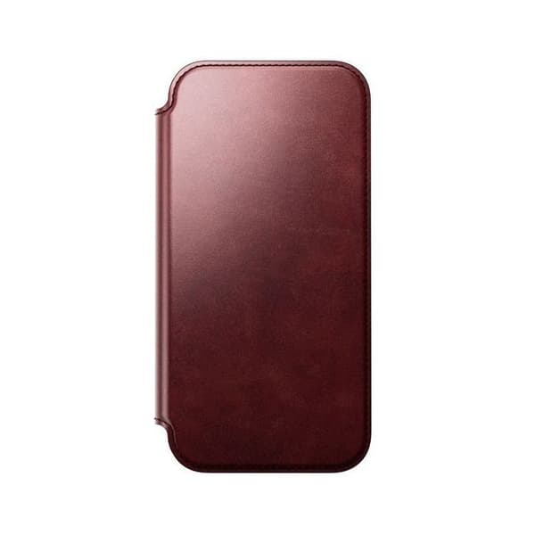Plånboksfodral - NOMAD - iPhone 17 Pro Max - Horween-läder - MagSafe - Bordeaux Röd
