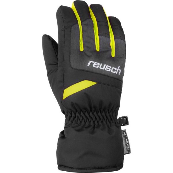 Reusch Bennet R-tex® Xt skidhandskar för barn svart/svart/gul XS/S