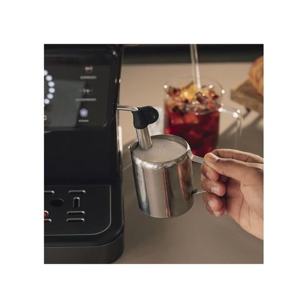 Cecotec Espresso-maskin Power Espresso Touch ColdBrew. Pekskärm, ColdBrew-system, Pump 20 Bar, Ångmunstycke svart