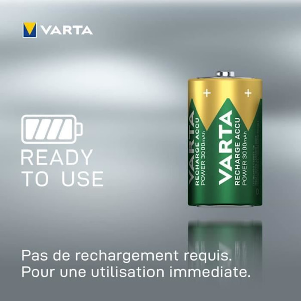 2x1,2 V Ni-MH-batterier - VARTA - 56720101402