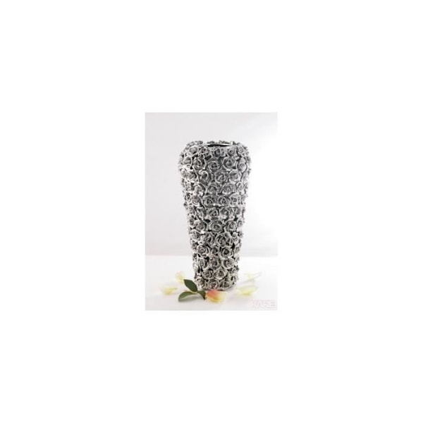 Dekorativ vas - Kare Design - Multi Chrome - Keramik - 37 cm - Rosa Rosa