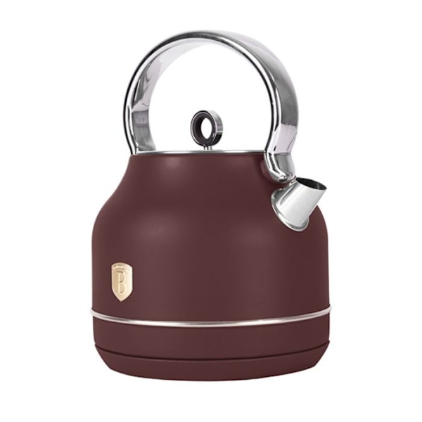 Elektrisk Kanna - BERLINGER HAUS - BH-9516 - 1,7L - Termometer - Rostfritt Stål 18/10 bordeaux matt