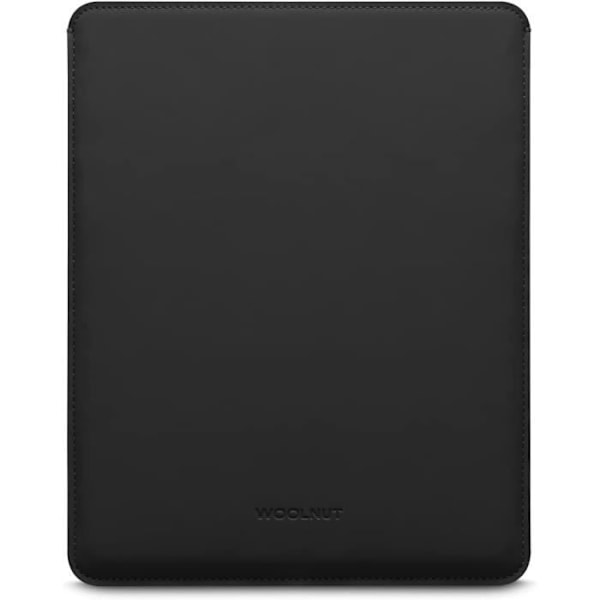 Matte polyurethanetui - WOOLNUT - iPad Pro 13 / iPad Air 13 - Svart - Minimalistisk design - Återvunnet filt Svart