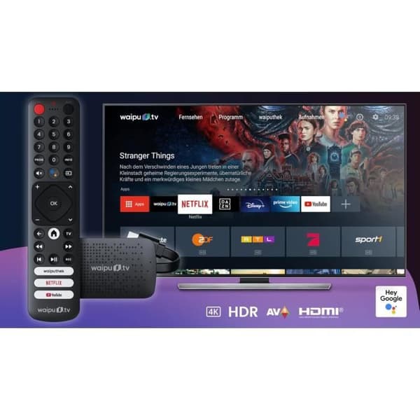 Clé TV 4K Stick - WAIPU