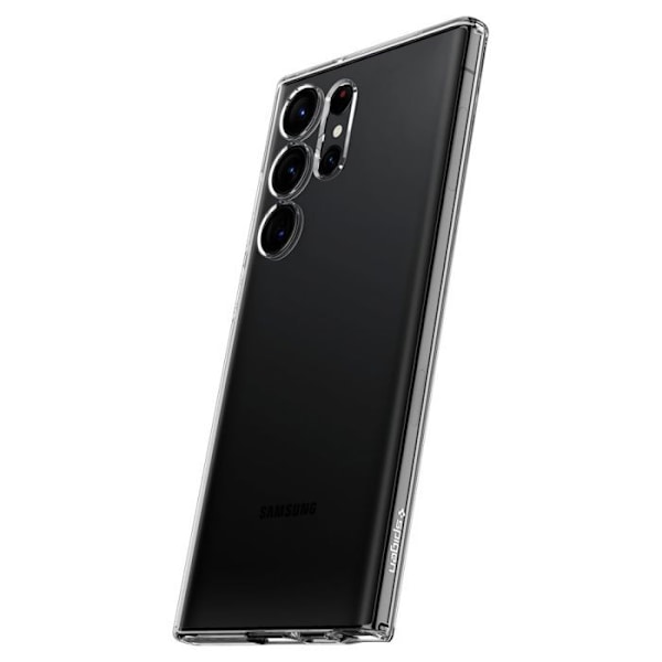 Fodral - Spigen - Liquid Crystal - Transparent - TPU - Fallskydd Transparent