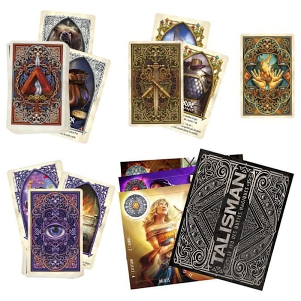 Talisman The game of magic quests, 5:e upplagan, Rollspelande brädspel, från 14 år Flerfärgad