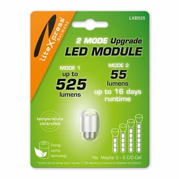 Ampull - LED ampull - halogenampull Litexpress - LXB525SML