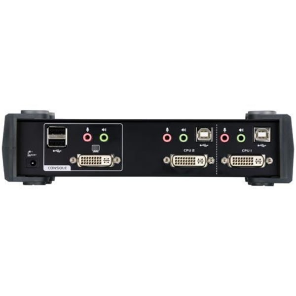 KVMP Switch, ATEN, 2 gånger, CubiQ CS1762A, DVI, …