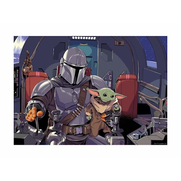 Komar - WB-SW-004-40x30 - Star Wars WB-SW-004-40 x 30 cm - Dekoration - Affisch - Konsttryck - Mått: 40 x 30 cm