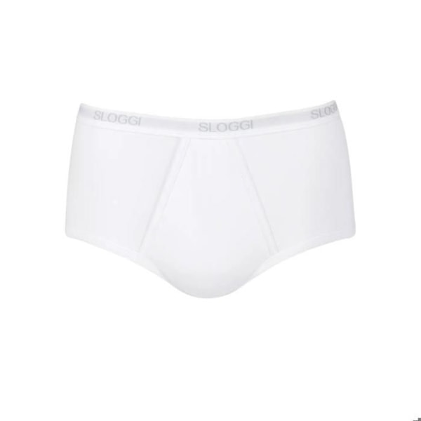Boxer - Sloggi - Basic Maxi - Naturlig bomull - Lycra FreeFit X-Move - Ultimat komfort vit M