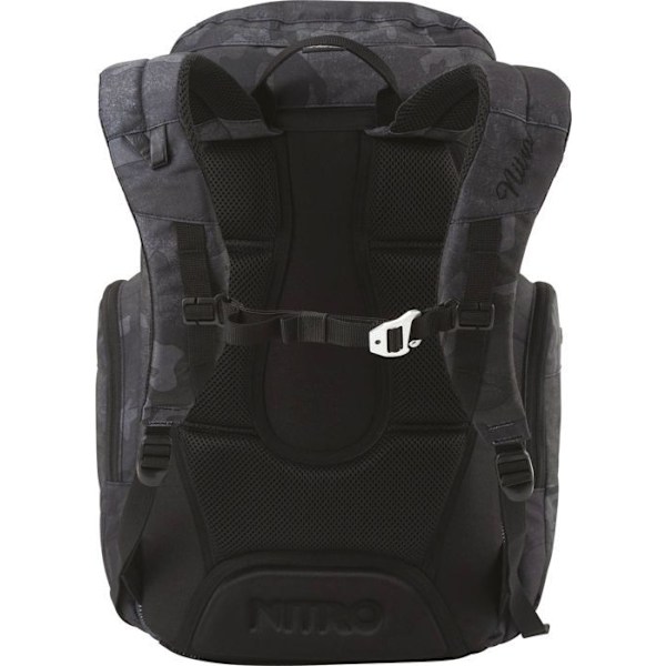 NITRO Grå ryggsäck för kvinnor och män - Daypacker Backpack Forged Camo 111633 grå