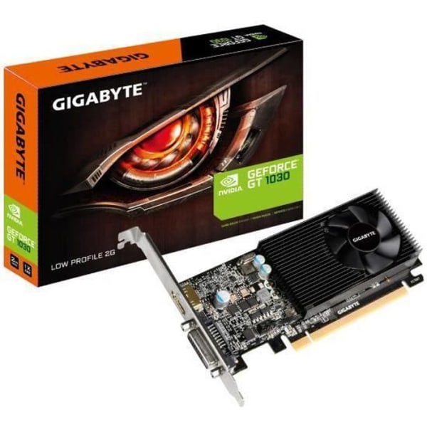 Gigabyte GeForce® GT 1030 Low Profile 2G - 2 GB - GDDR5 grafikkort