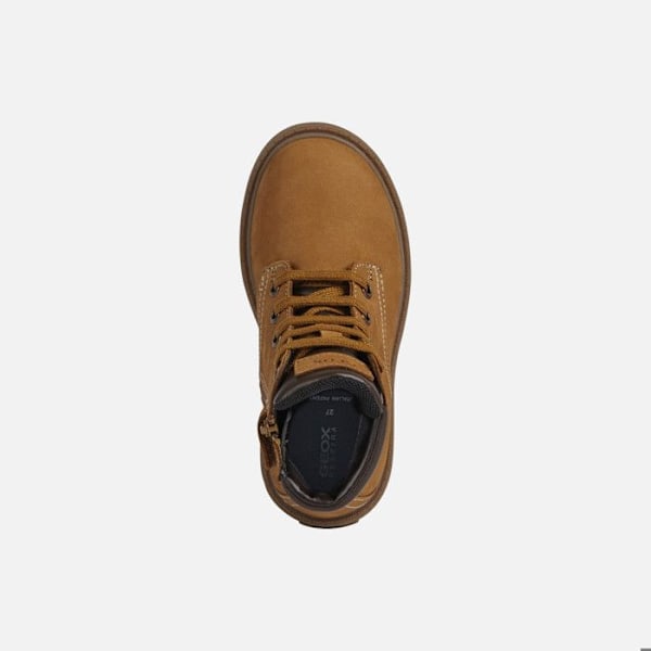 Bottines - Geox - Shaylax B. B - Brun - Daim-Nubuck - Mellanhög gul/brun 33