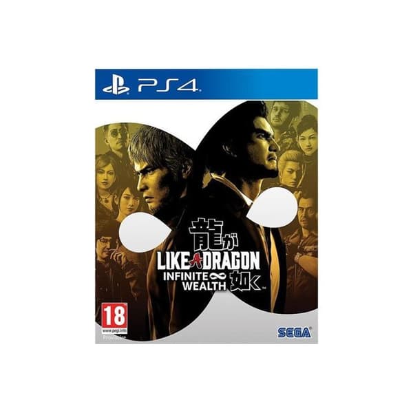 PS4-spel - Like A Dragon Infinite Wealth - Importversion - Spelbart på Franska - Rollspel - Standard