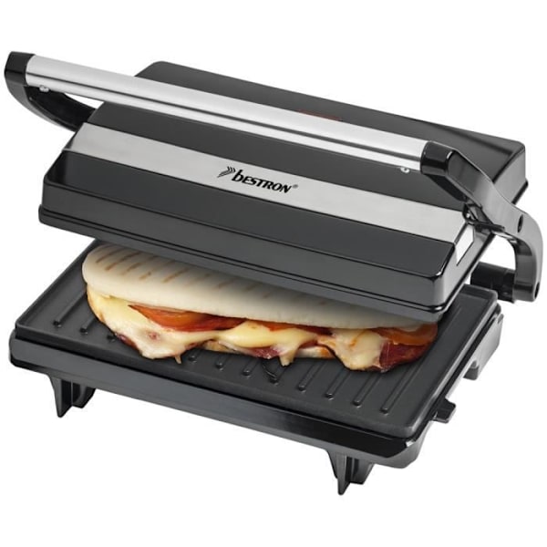 Bestron Multifunktionell Panini Grill Svart 700W APM123Z Svart