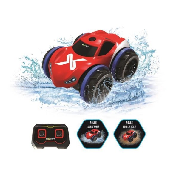 Aquacyclone XS amfibie fjärrstyrd bil - SILVERLIT - 1:34 - Flerfärgad - Exteriör
