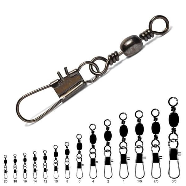 SWIVEL PREDATOR VMC CLIP INTERLOCK 3542BK - PACK