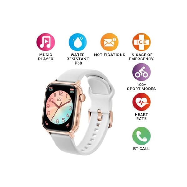 Klocka - ICE WATCH - 022537 - Roséguld - Vit - 1.96 AMOLED Vit