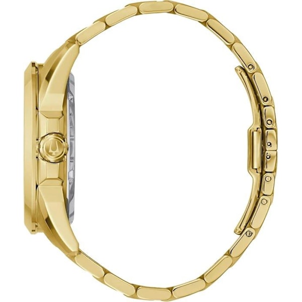 Klocka - Bulova - 97A162 - Automatisk - Analog - Rostfritt stål Guld gyllene