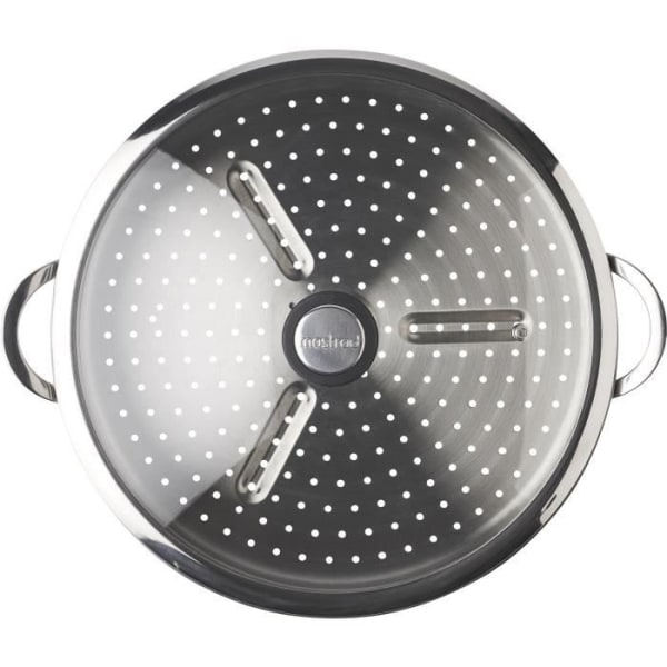 MASTRAD F63800 O'Wok Gourmet: Wok + Grid + Handtag